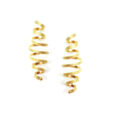Spiral Coil Post Earring
22K Gold Vermeil
ERPS26-G
165.